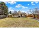 Spacious backyard with a patio area, perfect for outdoor entertaining at 2130 Crossford Way, Indianapolis, IN 46234