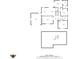 Comprehensive floor plan view of the first and second floors including basement at 2165 Plantation Ln, Martinsville, IN 46151