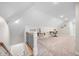 Bright bonus room has vaulted ceilings, carpeted floors and built in work desks at 2688 S Oscar Ct, Morgantown, IN 46160