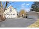 Spacious detached two car garage with long driveway and additional detached one car garage at 5055 Willow Rd, Zionsville, IN 46077