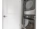 Stackable washing machine and dryer appliances at 606 E 10Th St, Indianapolis, IN 46202