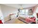 Bedroom featuring white dresser and a large window at 6481 W Treeline Ln, McCordsville, IN 46055
