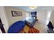 Cozy bedroom with sports decor, a comfortable bed, and natural light creating a relaxing atmosphere at 6481 W Treeline Ln, McCordsville, IN 46055