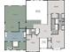 Second floor layout featuring an owner's suite, bedrooms, bathrooms, and a loft area at 6783 Renoir Way, Avon, IN 46123