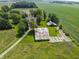 Aerial view of home and farm at 695 N 650 W, Lebanon, IN 46052