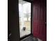 Open entryway with decorative storm door with view of front porch and yard at 8848 Hosta Way, Camby, IN 46113