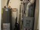 Utility room featuring a water heater and furnace at 8848 Hosta Way, Camby, IN 46113