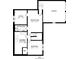 Floor plan of the lower level: office, recreation, bathroom, utilities, bedroom, garage at 11410 Dunshire Dr, Indianapolis, IN 46229