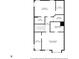 Third floor plan featuring primary bedroom, bedroom, laundry, walk-in closets, and bathrooms at 11936 Esty Way, Carmel, IN 46033