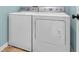 Laundry room featuring a white washer and dryer at 11936 Esty Way, Carmel, IN 46033