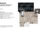 Exterior elevation featuring brick, cement plank, shingles and black hardware lighting at 1558 Old Hickory Ln, Westfield, IN 46074