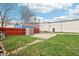 Open backyard space with shed and additional parking at 1804 Spann Ave, Indianapolis, IN 46203
