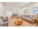 Stylish living room with modern furnishings, wood floors, and ample natural light at 1804 Spann Ave, Indianapolis, IN 46203