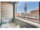 Relaxing balcony featuring outdoor seating and neighborhood views at 319 E 16Th E St # 201, Indianapolis, IN 46202