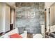 Stylish lobby area with textured wall paneling and contemporary furnishings at 319 E 16Th E St # 201, Indianapolis, IN 46202