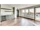 Rooftop lounge area with a sleek bar and access to an outdoor patio at 319 E 16Th E St # 201, Indianapolis, IN 46202