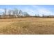 A spacious, grassy field surrounded by trees and buildings in the distance under a sunny, blue sky at 3219 E Maygrove Dr, Danville, IN 46122