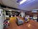Large basement with carpet and a finished ceiling, ideal for flexible living at 3337 Nottingham Dr, Columbus, IN 47203