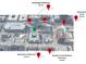 Aerial view showcasing the proximity of Hudson Condominiums to local amenities such as Starbucks, Whole Foods, and Indy City Market at 355 E Ohio E St # 206, Indianapolis, IN 46204