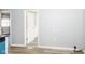Laundry area with hookups for washer and dryer, accessible from the kitchen and other rooms at 4123 S Lynhurst Dr, Indianapolis, IN 46221