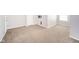 Empty room with carpet flooring and neutral paint, ready for personalization at 556 Gibson Dr, Westfield, IN 46074