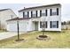 Charming two-story home with white siding, black shutters, and a well-manicured front yard at 6251 Kelsey Dr, Indianapolis, IN 46268