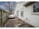 Private backyard with a brick patio, offering an ideal space for outdoor entertaining at 7031 Sea Eagle Ct, Indianapolis, IN 46254