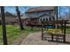 Picture of backyard featuring a charming pergola swing set and view of the home's exterior at 895 Baywood Ct, Columbus, IN 47201