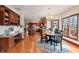 Spacious kitchen with an island, breakfast bar and plenty of cabinets at 895 Baywood Ct, Columbus, IN 47201