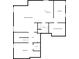 Basement floor plan featuring a recreation room, wet bar, bathroom, bedroom and a storage area at 11134 Westoves Dr, Noblesville, IN 46060