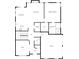 First floor plan featuring living room, dining area, kitchen, primary bedroom, garage and office at 11134 Westoves Dr, Noblesville, IN 46060