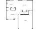 Open-concept floor plan with a seamless flow between the kitchen, living room, dining area, and garage at 1155 Dark Star Ct, Whiteland, IN 46184