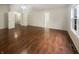 Bedroom featuring hardwood floors, neutral paint, and natural light at 12036 Weathered Edge Dr, Fishers, IN 46037