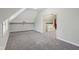 Bedroom featuring an open closet and a charming, gray-toned color scheme, offering ample space and a cozy atmosphere at 13133 Brooks Landing Pl, Carmel, IN 46033