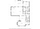 Detailed first floor plan showcasing the layout of the home's living spaces at 1320 N New Jersey St, Indianapolis, IN 46202