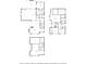 Full home floor plan showcasing the layout of the first floor, second floor, and basement at 1320 N New Jersey St, Indianapolis, IN 46202