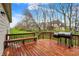 Enjoy the spacious back deck perfect for grilling and relaxing with built in seating and room for entertaining at 14242 Brandt Ln, Carmel, IN 46074