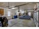 Spacious garage with ample storage and room for vehicles, offering practical utility and organization at 14242 Brandt Ln, Carmel, IN 46074