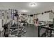 Fully equipped home gym with various weight machines and exercise equipment for a complete workout at 14242 Brandt Ln, Carmel, IN 46074