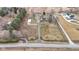 Aerial view showcasing the property's expansive lot, landscaping, and serene setting at 15247 E 191St St, Noblesville, IN 46060