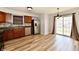 Bright eat-in kitchen with stainless appliances and sliding glass doors at 15281 Proud Truth Dr, Noblesville, IN 46060