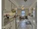 This kitchen features ample cabinetry at 1612 Westbay Ct, Indianapolis, IN 46260