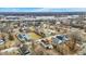 Aerial view of the neighborhood, showcasing the surrounding area at 1842 Tallman Ave, Indianapolis, IN 46218