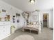 Charming bedroom with a canopy bed, plush rug, and lots of natural light at 4078 Omaha Dr, Bargersville, IN 46106
