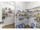 Spacious pantry with wire shelving, perfect for storing all your kitchen essentials at 4078 Omaha Dr, Bargersville, IN 46106