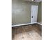Simple bedroom with natural light and a blank canvas ready for your personal touch at 410 N Euclid Ave, Indianapolis, IN 46201