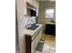 Kitchen with double sink, plenty of counter space, and a convenient layout for meal preparation at 410 N Euclid Ave, Indianapolis, IN 46201