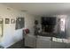 Cozy living room with modern decor, fireplace, and comfortable seating at 4418 Tarragon Dr, Indianapolis, IN 46237