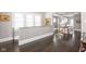 View of hallway leading to table and chairs at 4818 Guilford Ave, Indianapolis, IN 46205