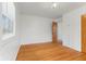Bedroom featuring hardwood floors, natural light, closet, and a neutral color scheme at 488 N 24Th Ave, Beech Grove, IN 46107